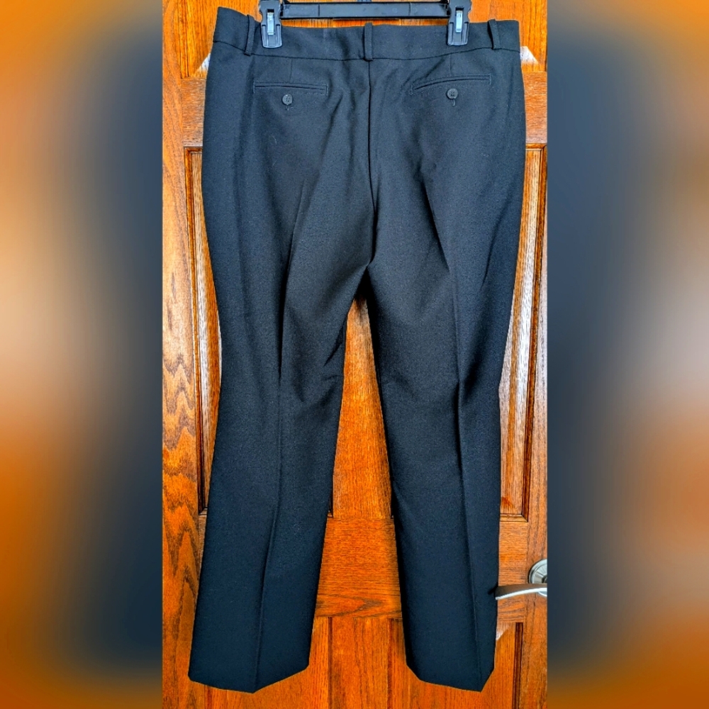 Worthington Modern Fit Rich Black Classic Trousers - Size 14P